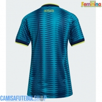 Camisa de time de futebol Colômbia Replicas 2º Equipamento Feminina Mundo 2026 Manga Curta